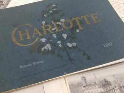 Image: Sketches of Charlotte book and pages